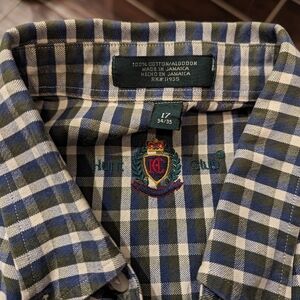 Vintage Hunt Club Mens Casual Long Sleeve Button Up 17 34/35